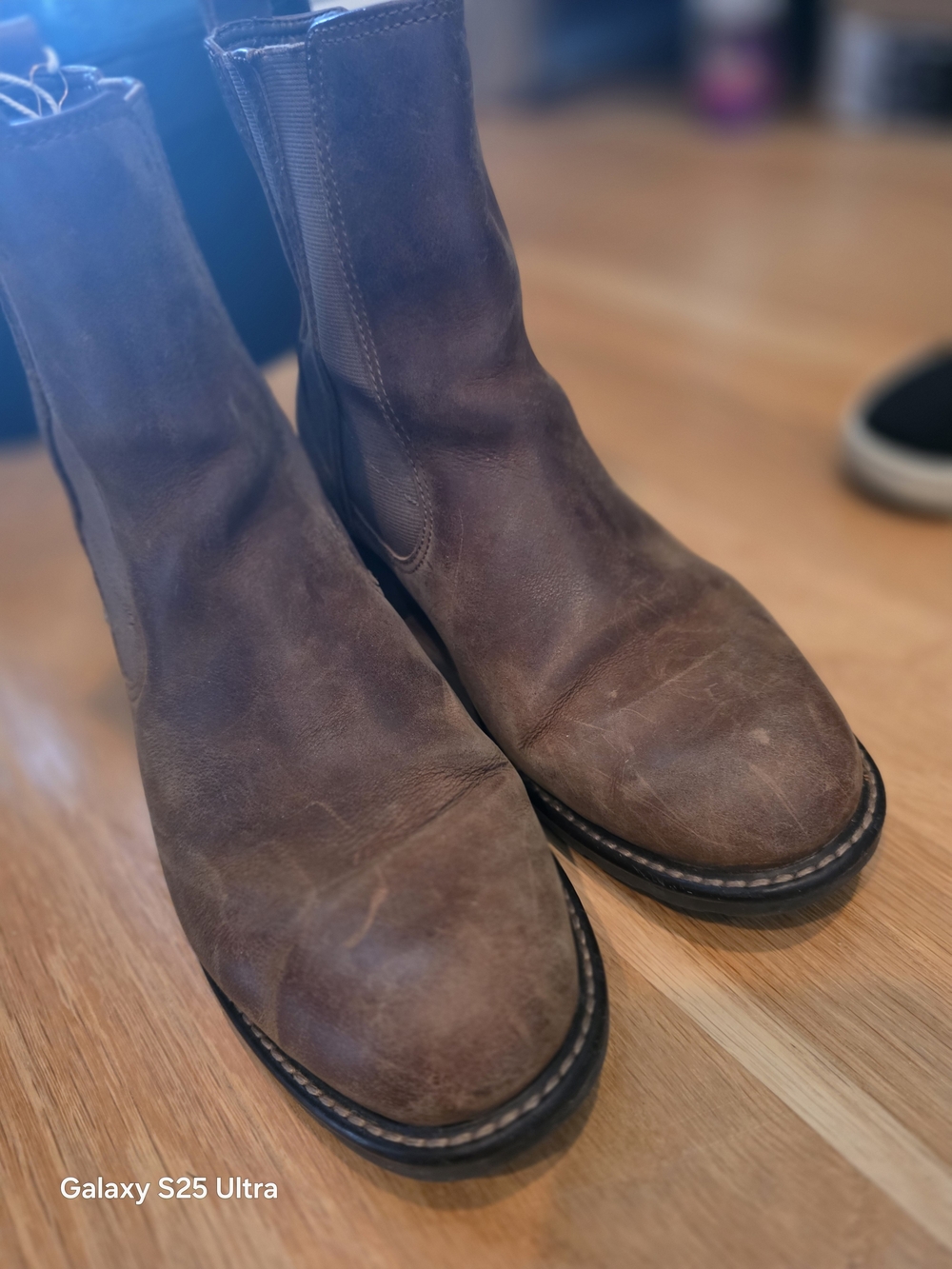 Womens Brown Chelsea Boots - Classic Slip-On Style